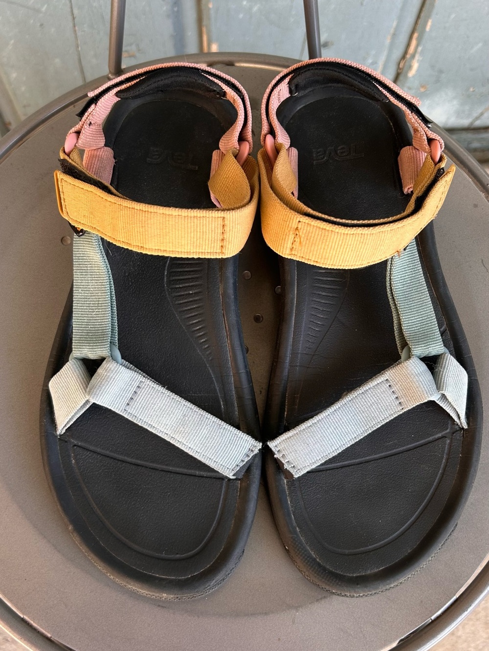 Teva Hurricane XLT2 Pastel Multi Sport Hiking Sandals Women’s Size 10 - Picture 11 of 15
